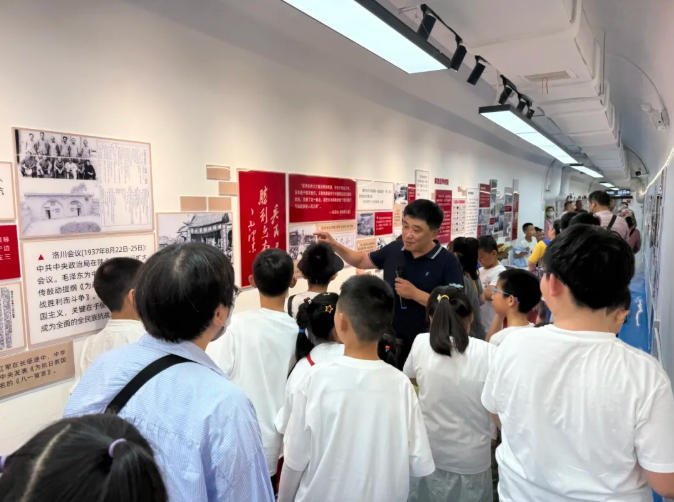 纪念中国人民抗日战争暨世界反法西斯战争胜利80周年系列活动之“回望屈辱史 筑牢强国志”红色研学行