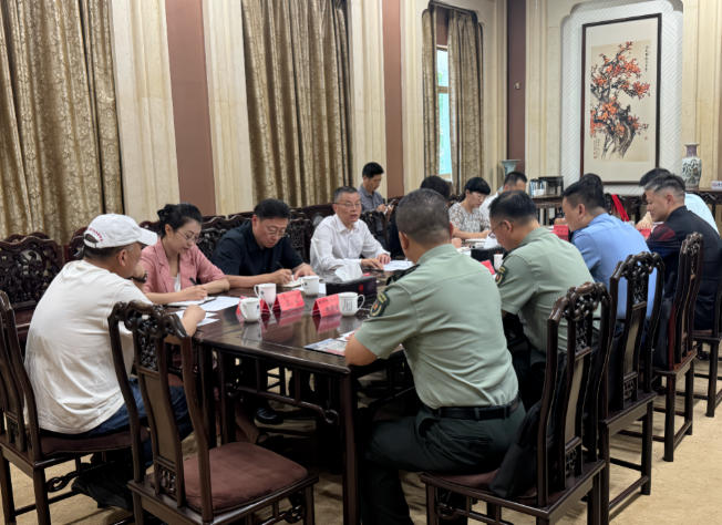凝心聚力促发展 同心共建谱新章——我馆参加军警民共建座谈会